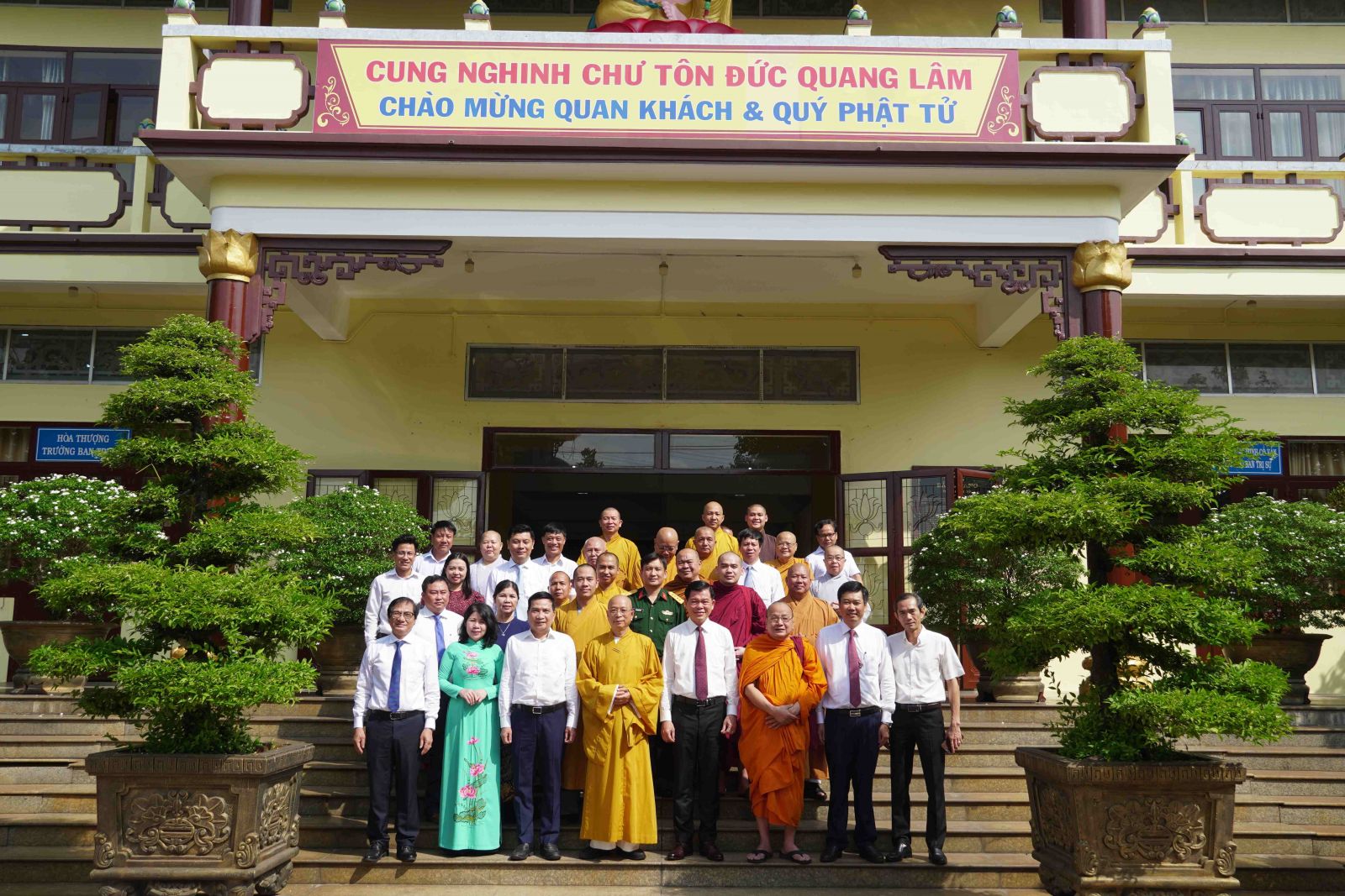 Đồng Nai: Chính quyền các cấp và Tôn Giáo bạn đến thăm và chúc mừng Đại lễ Phật đản PL.2568 – DL.2024