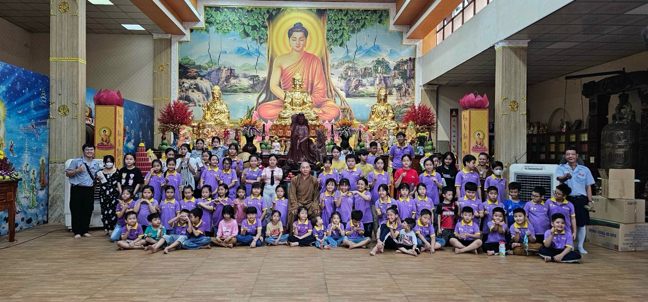 Biên Hòa: Ươm mầm thiếu nhi Phật Pháp qua lớp học kỹ năng sống tại chùa Trúc Lâm Viên Nghiêm