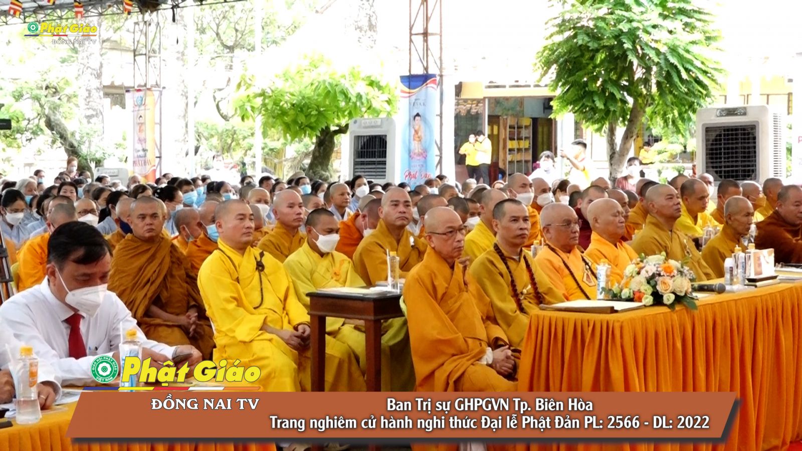 Đồng Nai: BTS GHPGVN TP. Biên Hòa - tổ chức Đại lễ Phật Đản PL: 2566 - DL: 2022