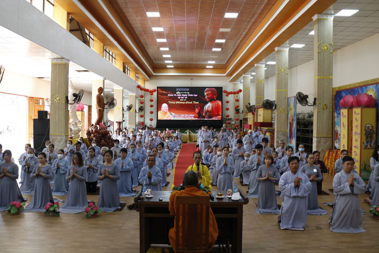 Đồng Nai: Khóa Tu Một Ngày Phúc Lạc kỳ 30 tại chùa Trúc Lâm Viên Nghiêm với chủ đề “Tiếng Chuông Cảnh Tỉnh”