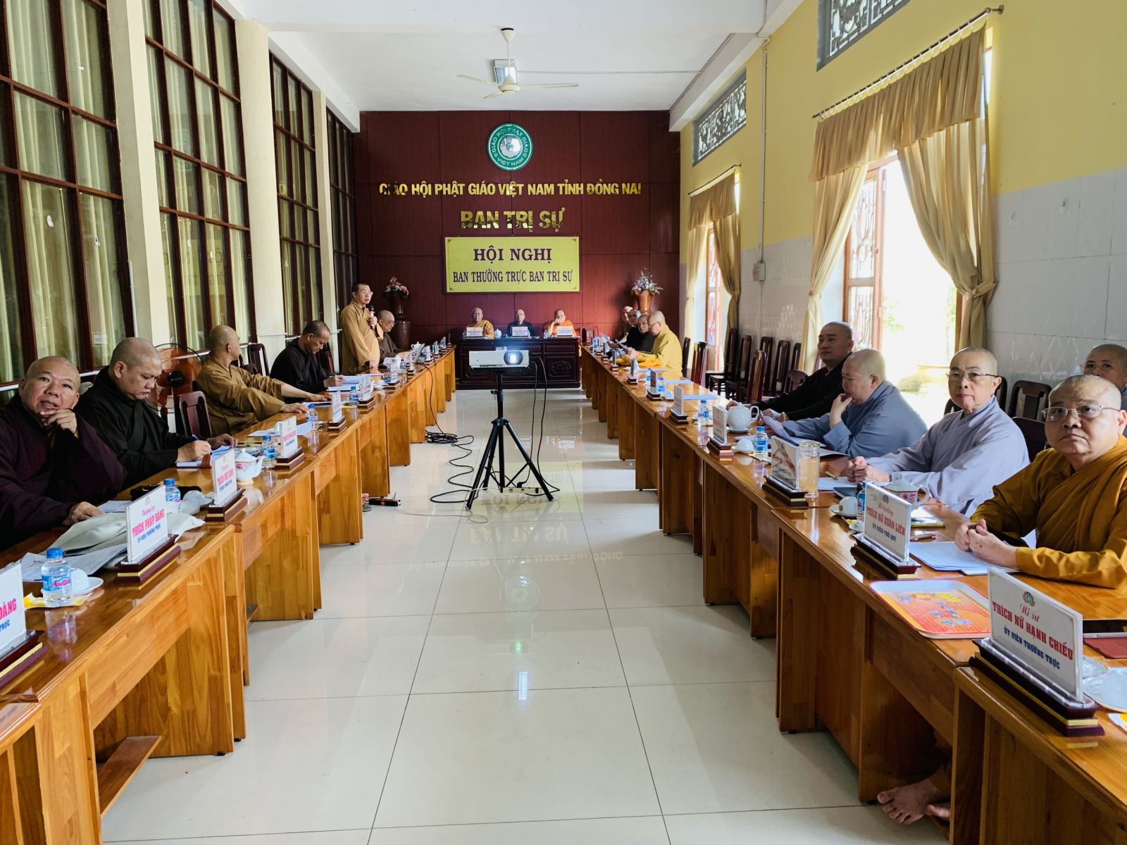 Phiên họp thứ nhất của Ban Thường trực Ban Trị sự Giáo hội Phật giáo Việt Nam tỉnh Đồng Nai nhiệm kỳ IX