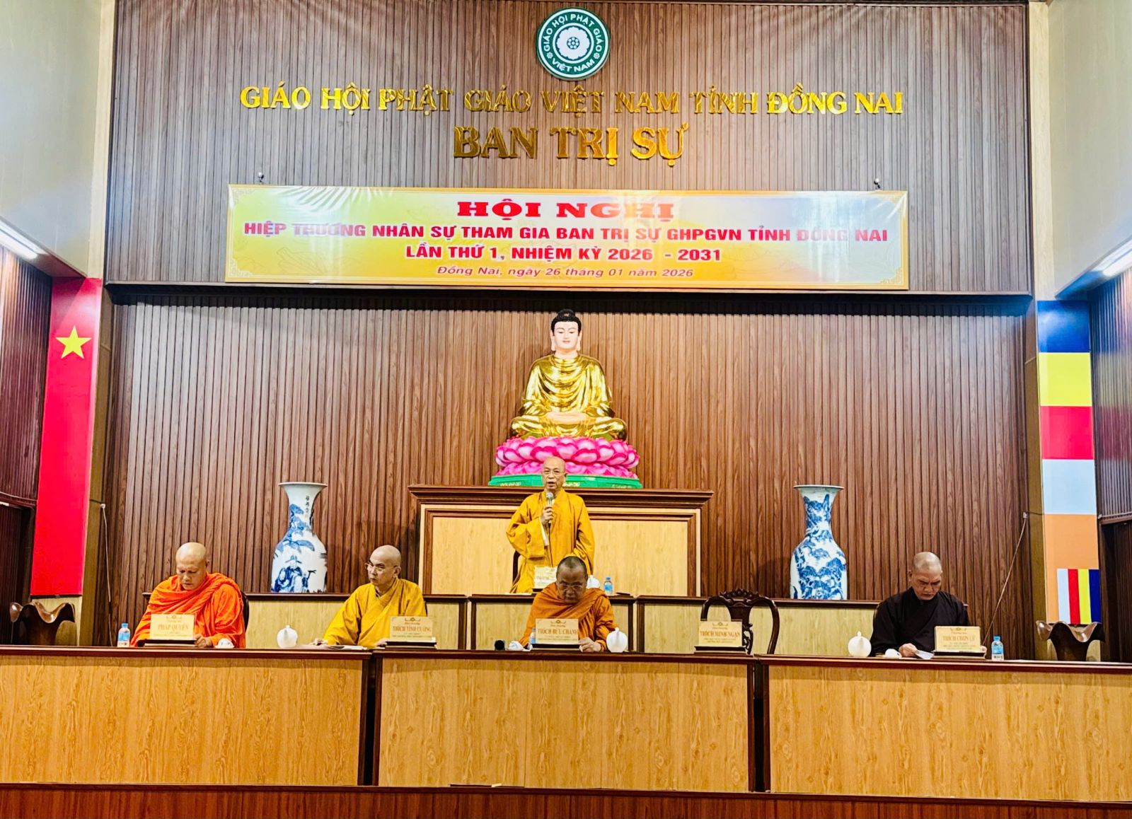 Đồng Nai: Hội nghị Hiệp thương thống nhất nhân sự Ban Trị sự Phật giáo tỉnh nhiệm kỳ 2026 - 2031