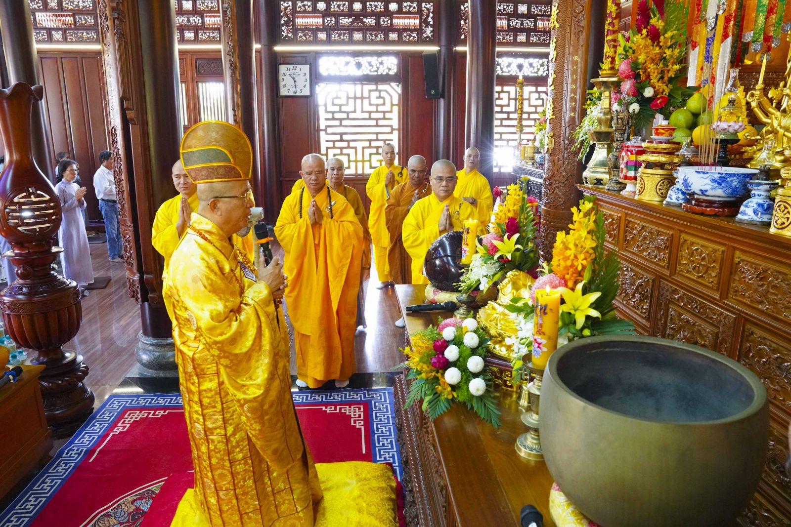Đồng Nai: Trang nghiêm lễ Thượng Nguyên – Cầu Quốc Thái Dân An tại Chùa Viên Quang, xã Xuân Đông