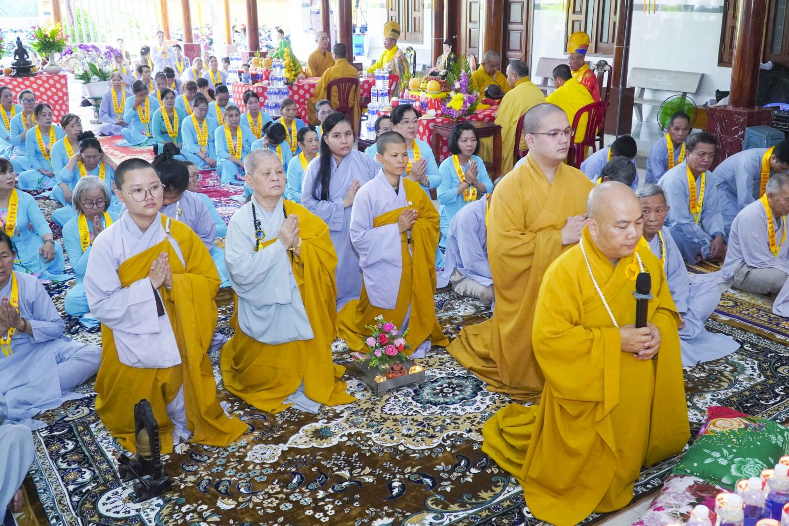 Đồng Nai: Chùa Vĩnh Phước, xã Tân An trang nghiêm cử hành lễ Đàn tràng Dược Sư Thất Châu – nguyện cầu quốc thái dân an