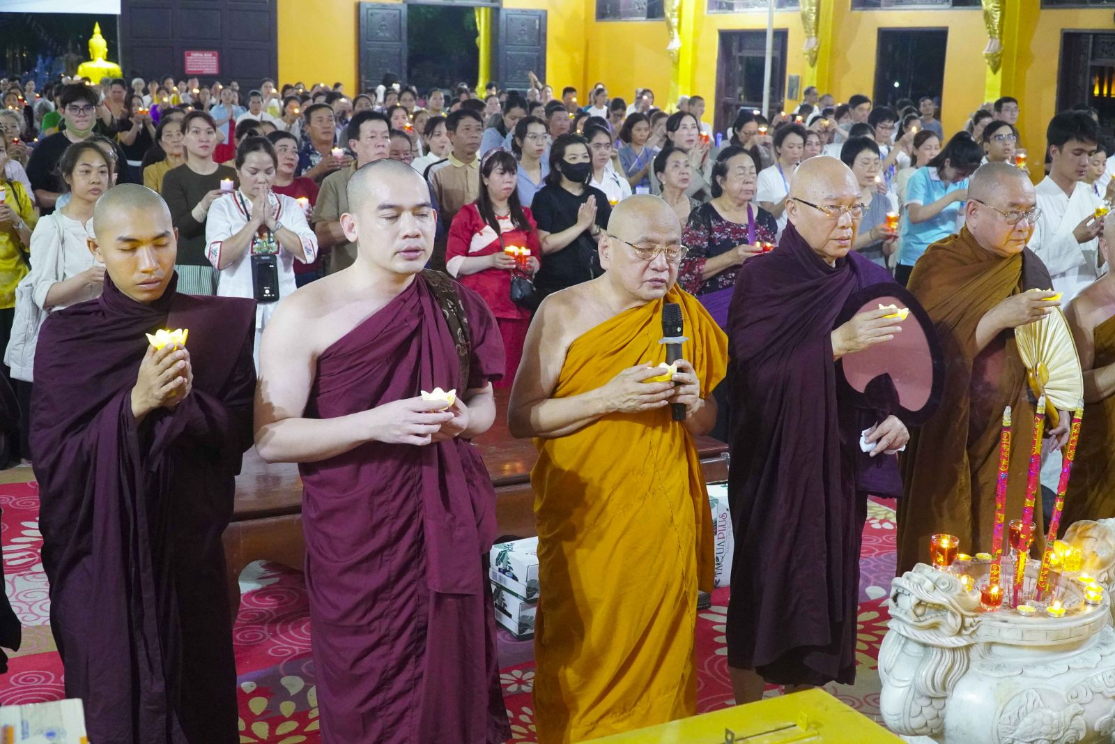 Đồng Nai: Thiền viện Phước Sơn trang nghiêm tổ chức lễ Cúng đèn Rằm tháng Giêng năm Bính Ngọ 2026 - Cầu Quốc Thái Dân An