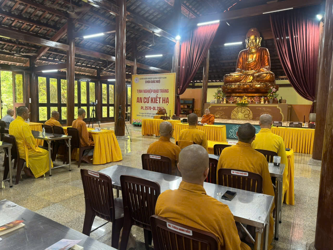 TP. Hồ Chí Minh: HT. Thích Bửu Chánh thuyết giảng tại Khóa tu xuất gia gieo duyên – Chùa Giác Ngộ, xã Đất Đỏ