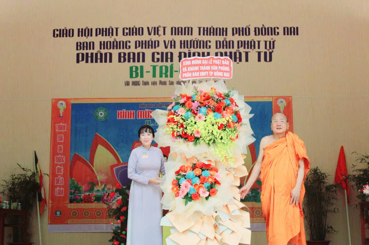 Thành phố Đồng Nai: Khánh thành văn phòng Phân ban gia đình Phật tử