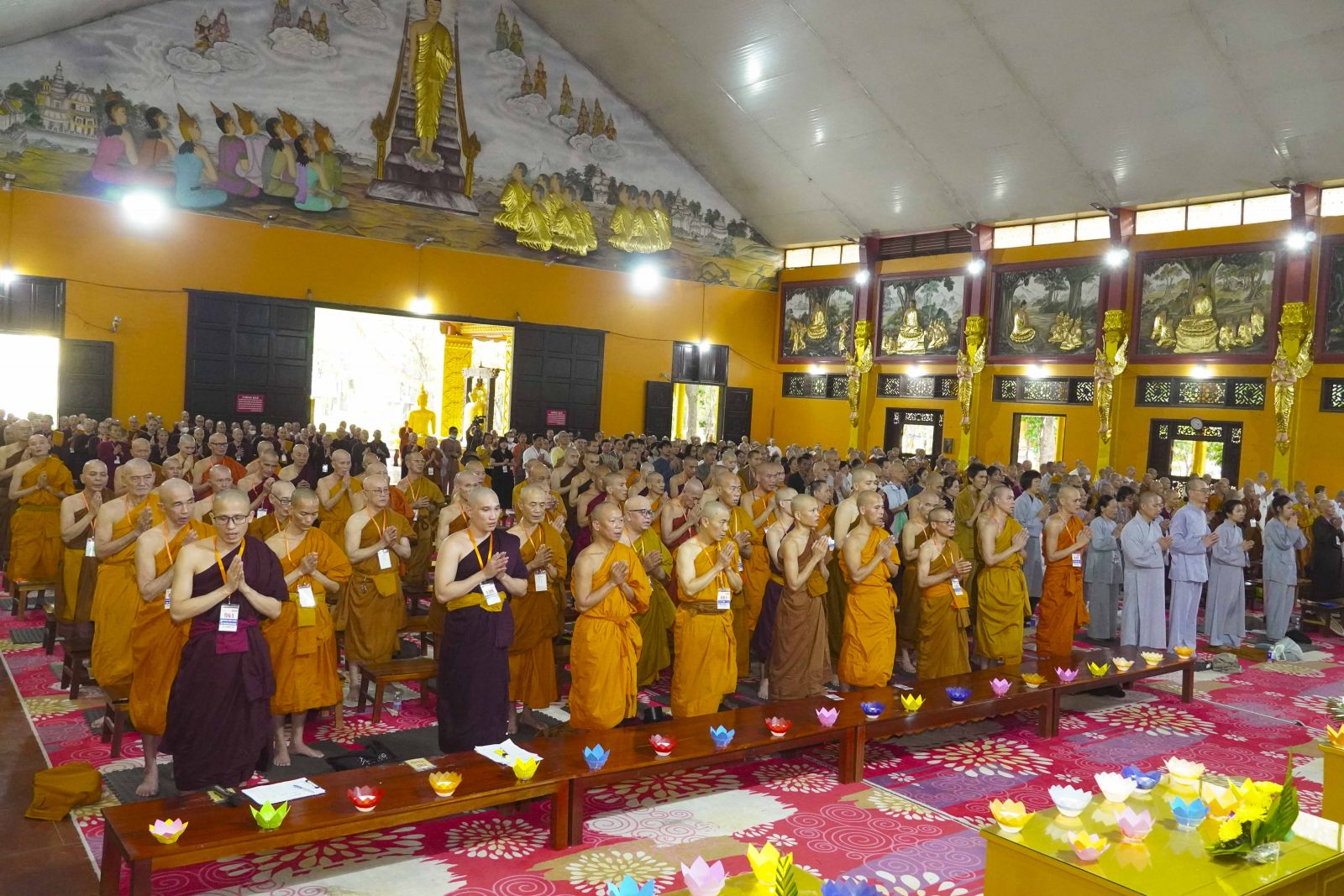 Đồng Nai: Trang nghiêm lễ Mãn hạ - Tự tứ tại Thiền viện Phước Sơn, phường Phước Tân