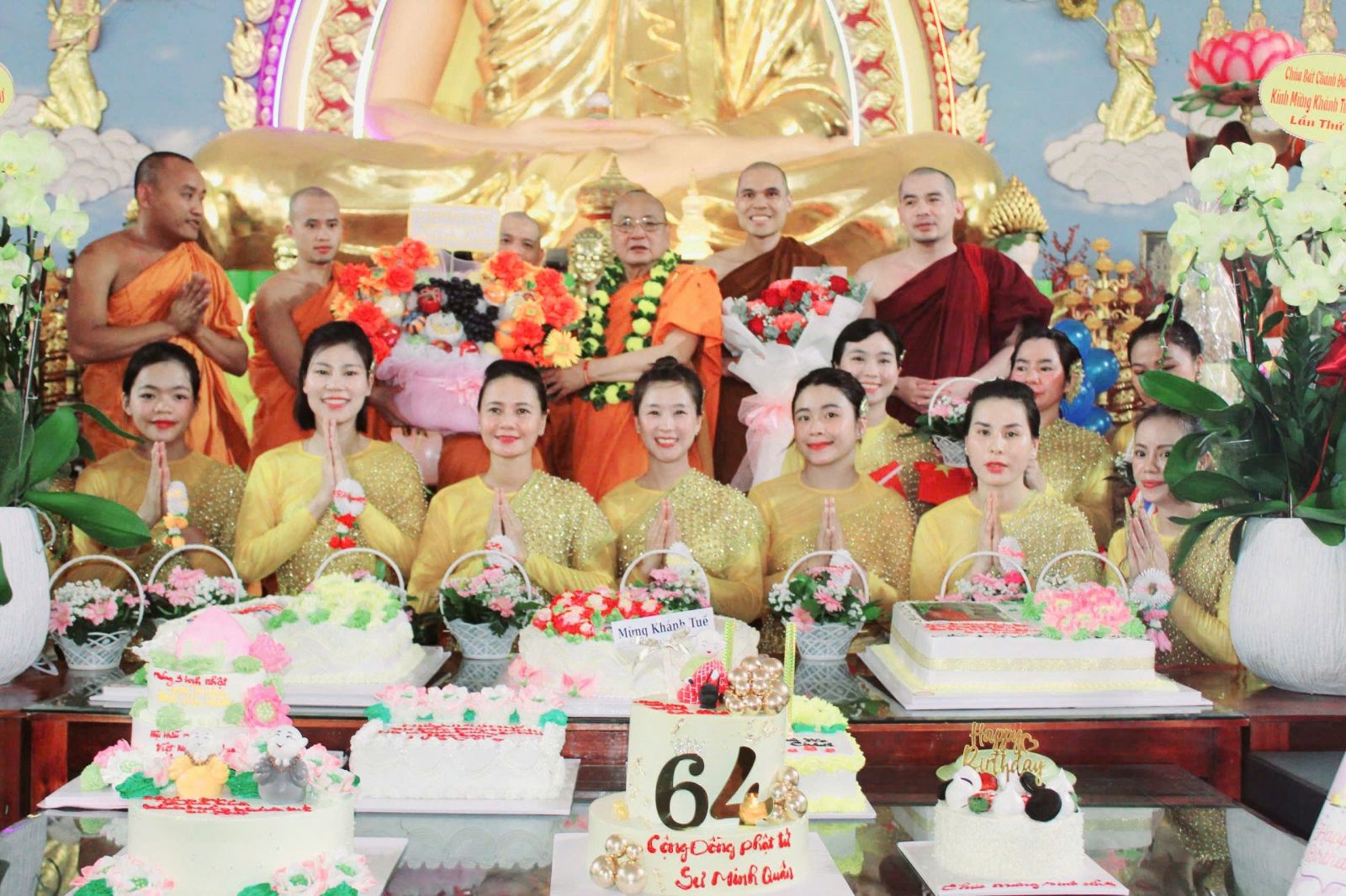 Đồng Nai: Họp mặt tết cổ truyền Thailand - Lào tại Thiền viện Phước Sơn