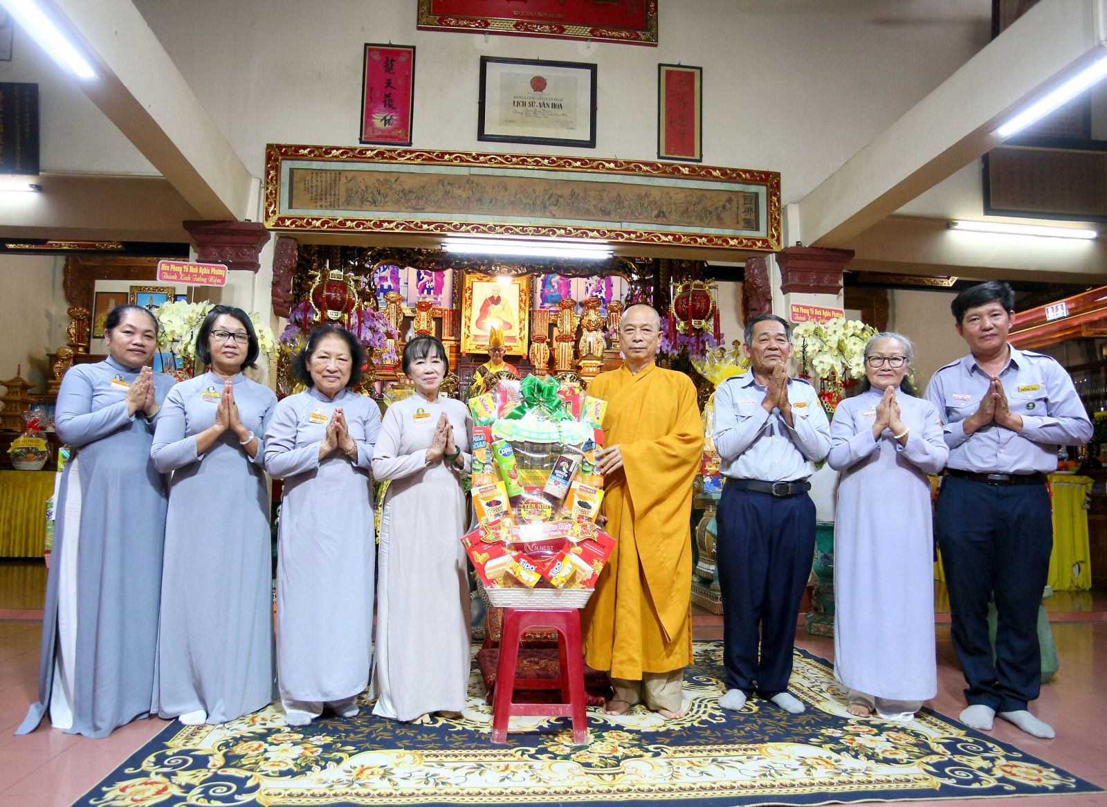 BĐỒNG NAI: BAN HƯỚNG DẪN PHÂN BAN GĐPT ĐỒNG NAI THĂM VÀ CHÚC TẾT CHƯ TÔN ĐỨC ÂN SƯ, CHƯ TÔN ĐỨC BAN HƯỚNG DẪN PHẬT TỬ TRƯỚC THỀM XUÂN BÍNH NGỌ.