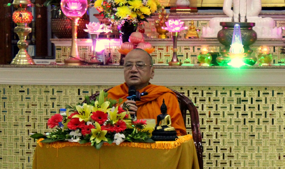 Hòa thượng Thích Bửu Chánh chia sẻ chủ đề NGHIỆP NÀO LÀ CẬN TỬ NGHIỆP tại Tp. Thủ Đức